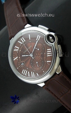 Cartier Ballon de in Brown Dial