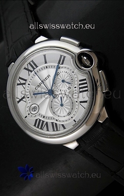 Cartier Ballon de in Silver White Dial