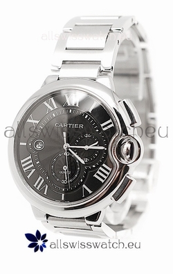 Ballon De Cartier Chronographin Black Dial
