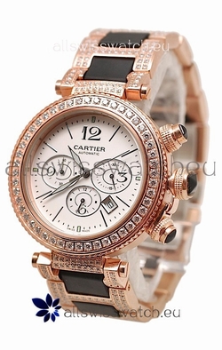Cartier Pasha Seatimer Swiss Diamonds