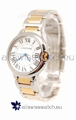 Ballon De Cartier Mid Sized Two Tone