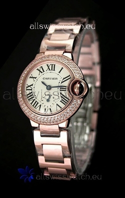 Cartier Ladies in Rose Gold Casing