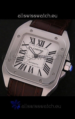 Cartier Santosin White Dial