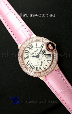 Cartier Ladies in Rose Gold Casing