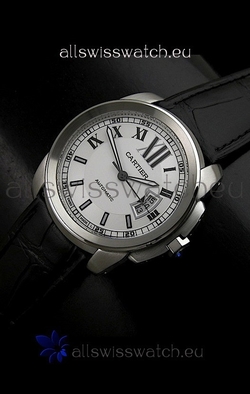 Cartier Calibre de Cartier Automatic in White Dial