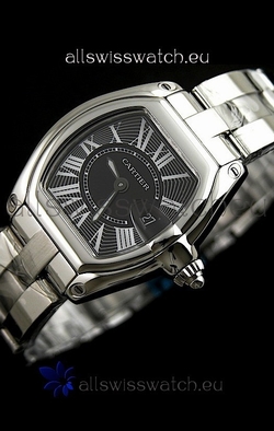 Cartier Roadster Ladies - 1:1 Mirror in Pink Dial