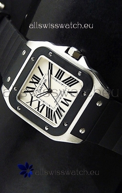 Cartier Santosin White Dial