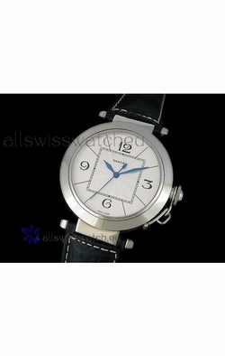 Cartier Pasha de Automatic in White Dial
