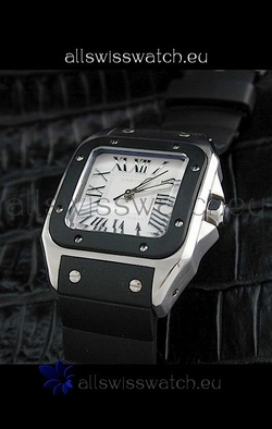 Cartier Santosin White Dial