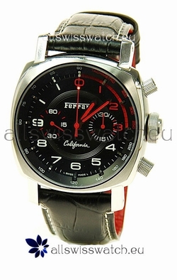 Ferrari by Panerai California Chronographin Black Dial