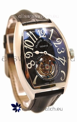 Franck Muller Aeternitas Tourbillonin Black Strap