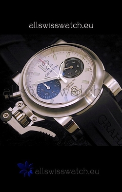 Graham Chronofighter Oversizein White Dial