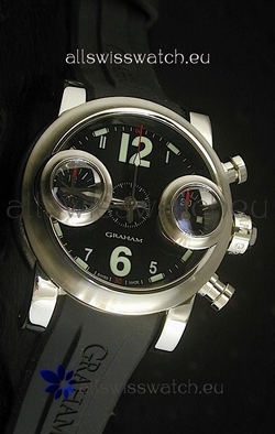 Graham Chronograph Swordfishin Black Dial