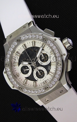 Hublot Big Bang Diamonds Bezel in Steel Case