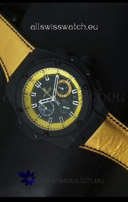 Hublot Big Bang Yellow Skeleton Quartz 45MM