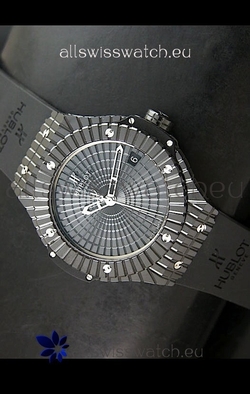 Hublot Caviar Full Black Ceramic Casing- 1:1 Mirror