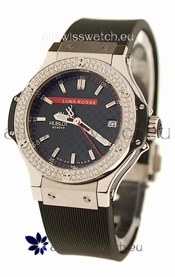 Hublot Big Bang Luna Rossa PVD Diamonds Quartz