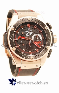 Hublot F1 King Power Zirconium Chronograph Limited Edition in Pink Gold