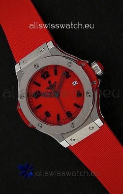 Hublot Big Bang King Quartz in Red