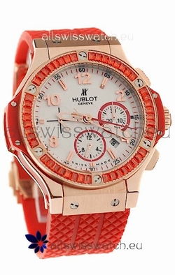Hublot Gold Big Bang Tutti Fruitti Red