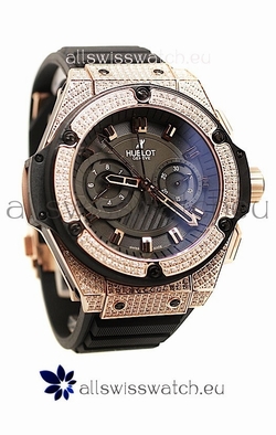 Hublot Gold Big Bang King Power Diamond
