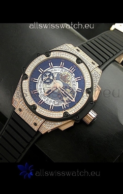 Hublot Big Bang King Power Skeleton Diamonds Casing