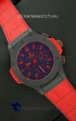 Hublot Big Bang Ceramic Sandblasted Matte in Red - 1:1 Mirror