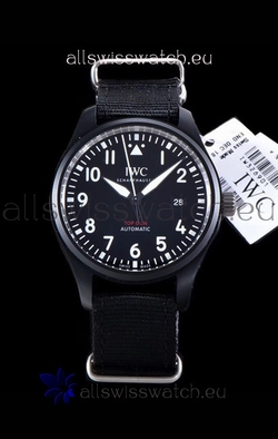 IWC Pilot's Automatic Top Gun 1:1 Mirror in Ceramic Case