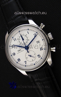 IWC Portugieser Chronograph Classic IW390302 White Dial