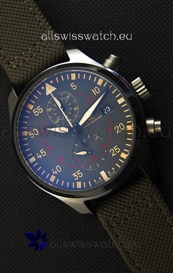 IWC Pilot's Chronograph Top Gun Miramar IW389002 Ceramic Anthracite Dial 1:1 Mirror