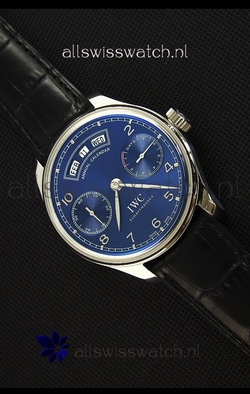 IWC Portugieser Annual Calender Midnight Blue IW503502 1:1 Mirror