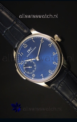 IWC Portuguese Handwind Ref# IW5242 1:1 Mirror Blue Dial