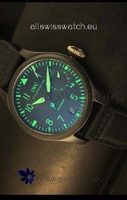 IWC Big Pilot Top Gun Ceramic Case - 1:1 Mirror