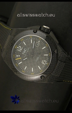 IWC Ingenieur Carbon Casingin Black Carbon Dial
