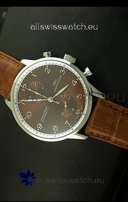 IWC Portuguese Chronographin Steel Case - 1:1 Mirror Edition