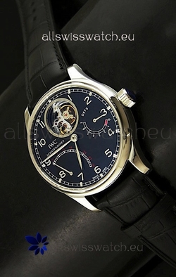 IWC Portugese Mystere TourbillonSwiss in Black Dial