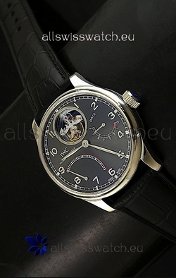 IWC Portugese Mystere TourbillonSwiss in Grey Dial
