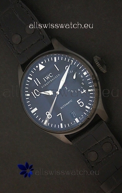 IWC Tournenu one Out of 50in Black PVD Casing