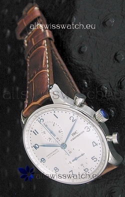 IWC Portuguese Chronographin White Dial