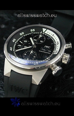 IWC Aquatimer Chrono Automatic in Black Dial