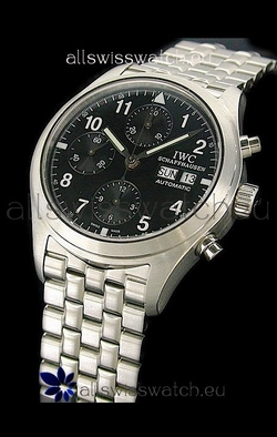 IWC Pilot in Black Dial