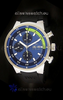 IWC Aquatimer Chrono Automatic in Blue Dial