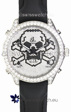 Jacob & Co. The Five Time Zone Skeletonin Diamonds