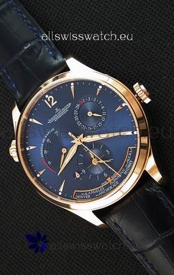 Jaeger LeCoultre Master Geographic Power Reserve Pink Gold