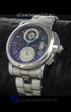 Mont Blanc Meisterstuck Star GMT in Black Dial