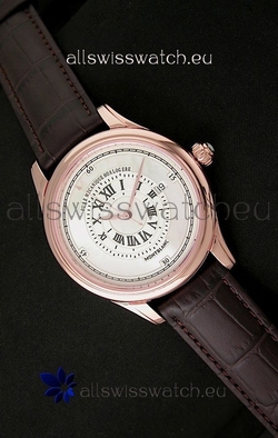 Montblanc Pure Mechanique Horlogere Rose Gold in Mop White Dial