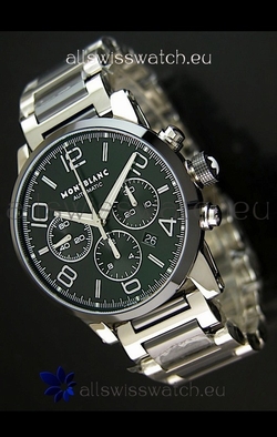 Mont Blanc Timewalker Ceramic Strap Inlays in Black - 1:1 Mirror