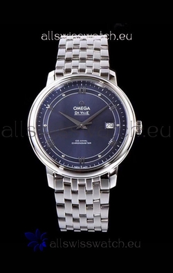 Omega De Ville Prestige Co-Axial 36.8MM Blue Dial 1:1 Mirror