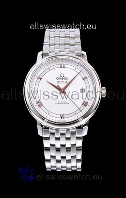 Omega De Ville Prestige Co-Axial 36.8MM White Dial 1:1 Mirror