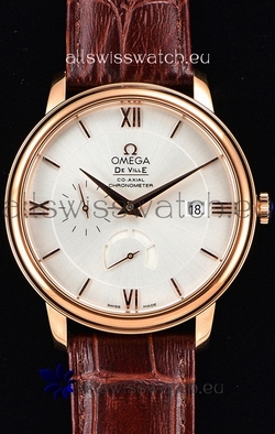 Omega Co-Axial Prestige Power Reserve Pink Gold